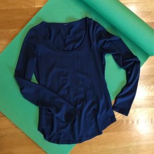 Lululemon ribbed long-sleeve t